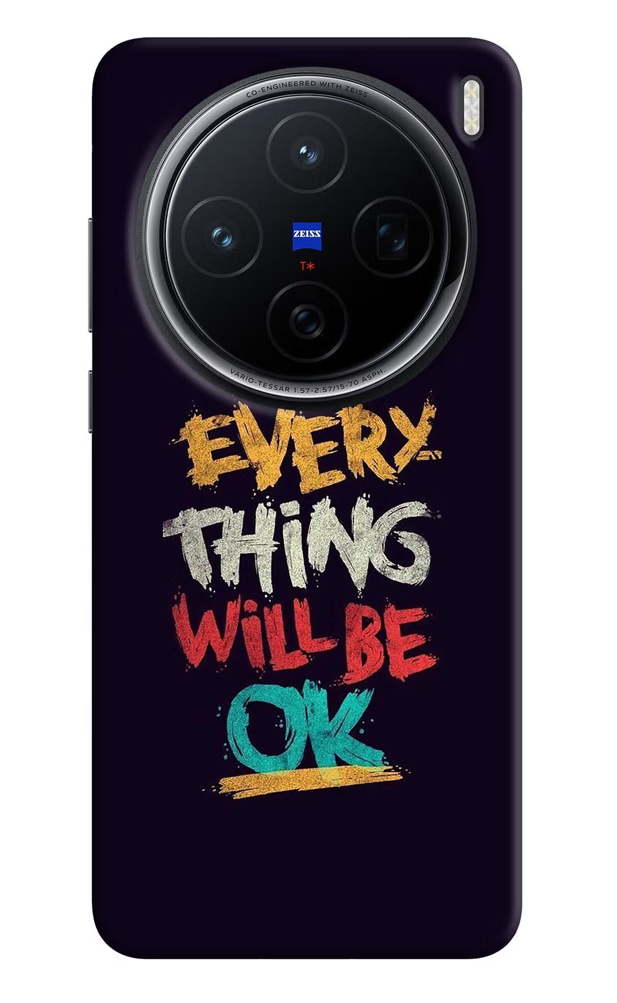 Everything Will Be Ok Vivo X200 5G Back Cover, Hard case