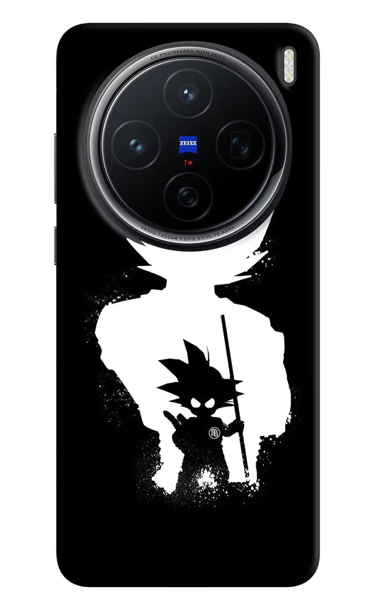 Goku Shadow Vivo X200 5G Hard Case Back Cover by Casekaro