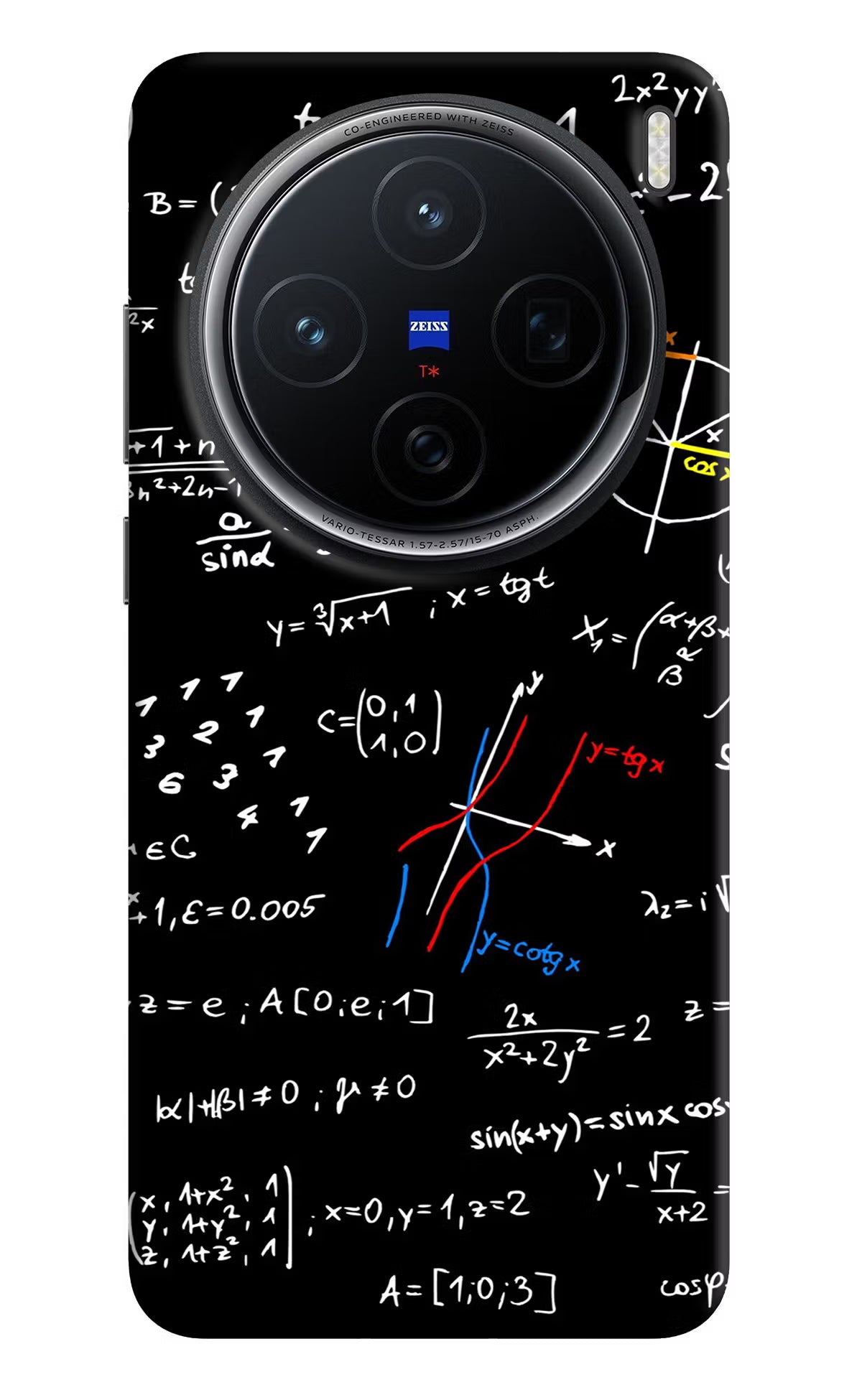 Mathematics Formula Vivo X200 5G Hard Case Back Cover by Casekaro