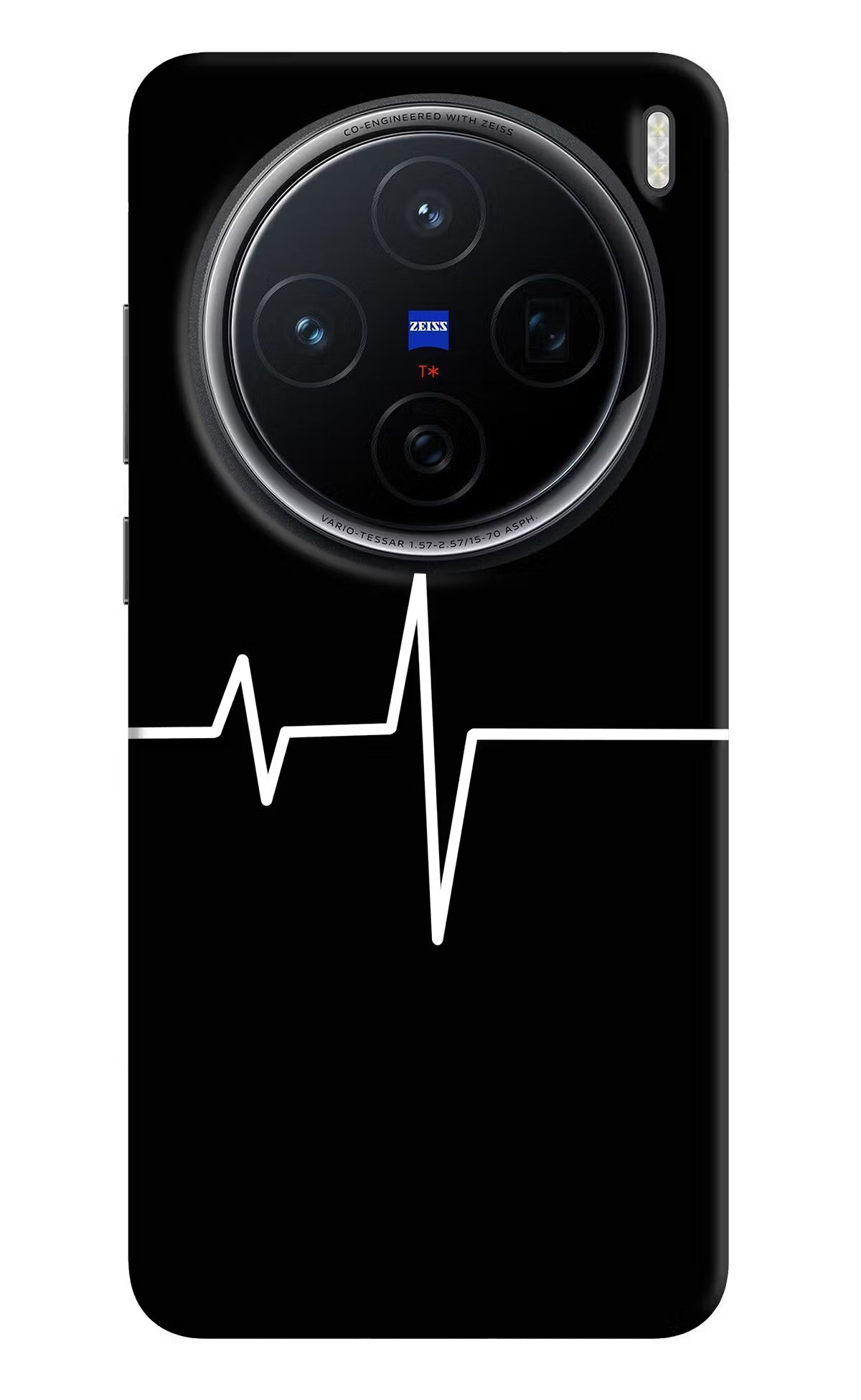 Heart Beats Vivo X200 5G Hard Case Back Cover by Casekaro