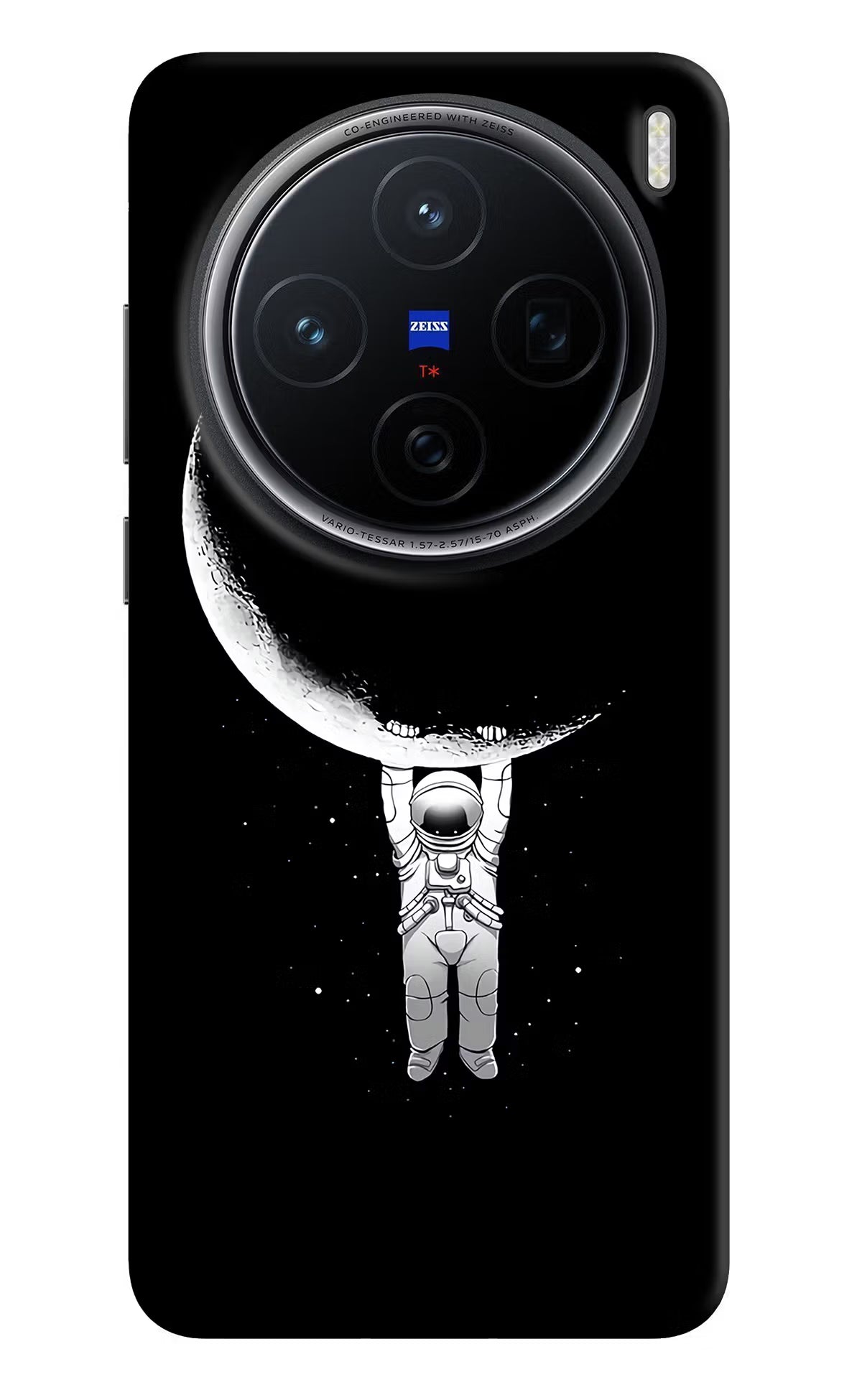 Moon Space Vivo X200 5G Hard Case Back Cover by Casekaro