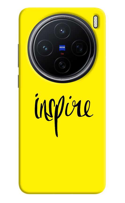 Inspire Vivo X200 5G Hard Case Back Cover by Casekaro