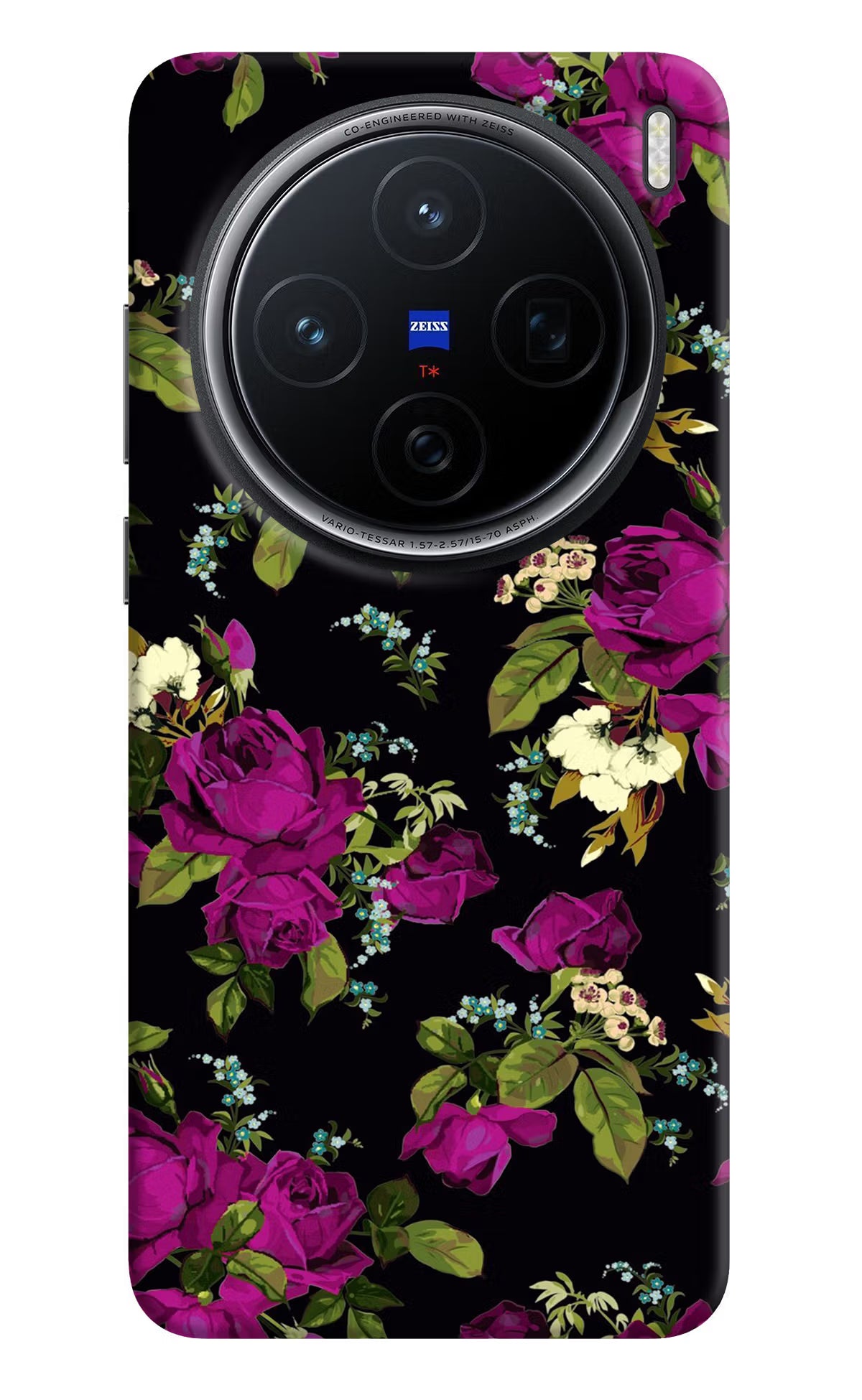 Flowers Vivo X200 5G Hard Case Back Cover by Casekaro