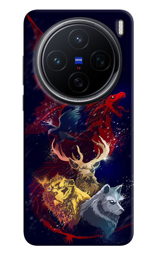 Game Of Thrones Vivo X200 5G Hard Case Back Cover by Casekaro