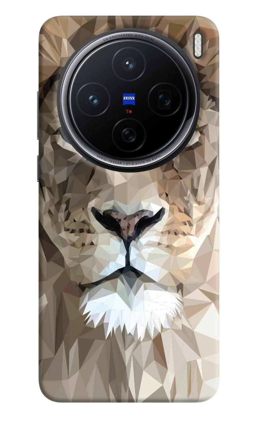 Lion Art Vivo X200 5G Back Cover, Hard case