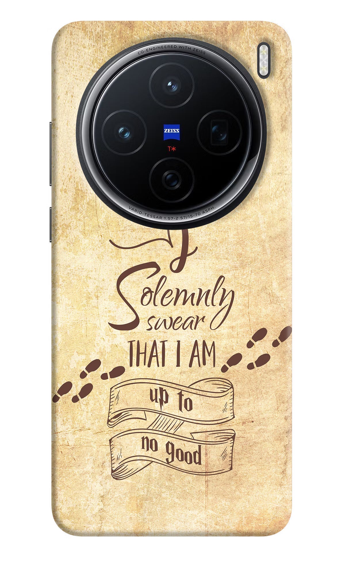 I Solemnly swear that i up to no good Vivo X200 5G Hard Case Back Cover by Casekaro