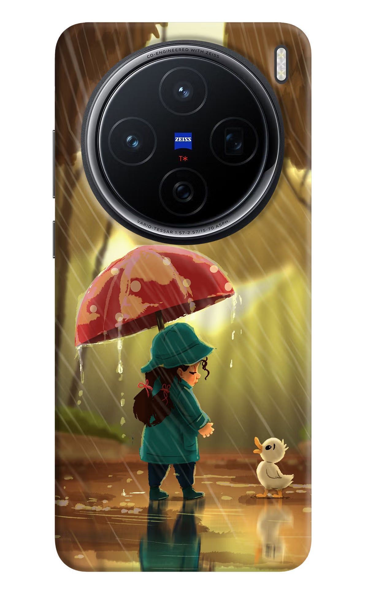 Rainy Day Vivo X200 5G Hard Case Back Cover by Casekaro