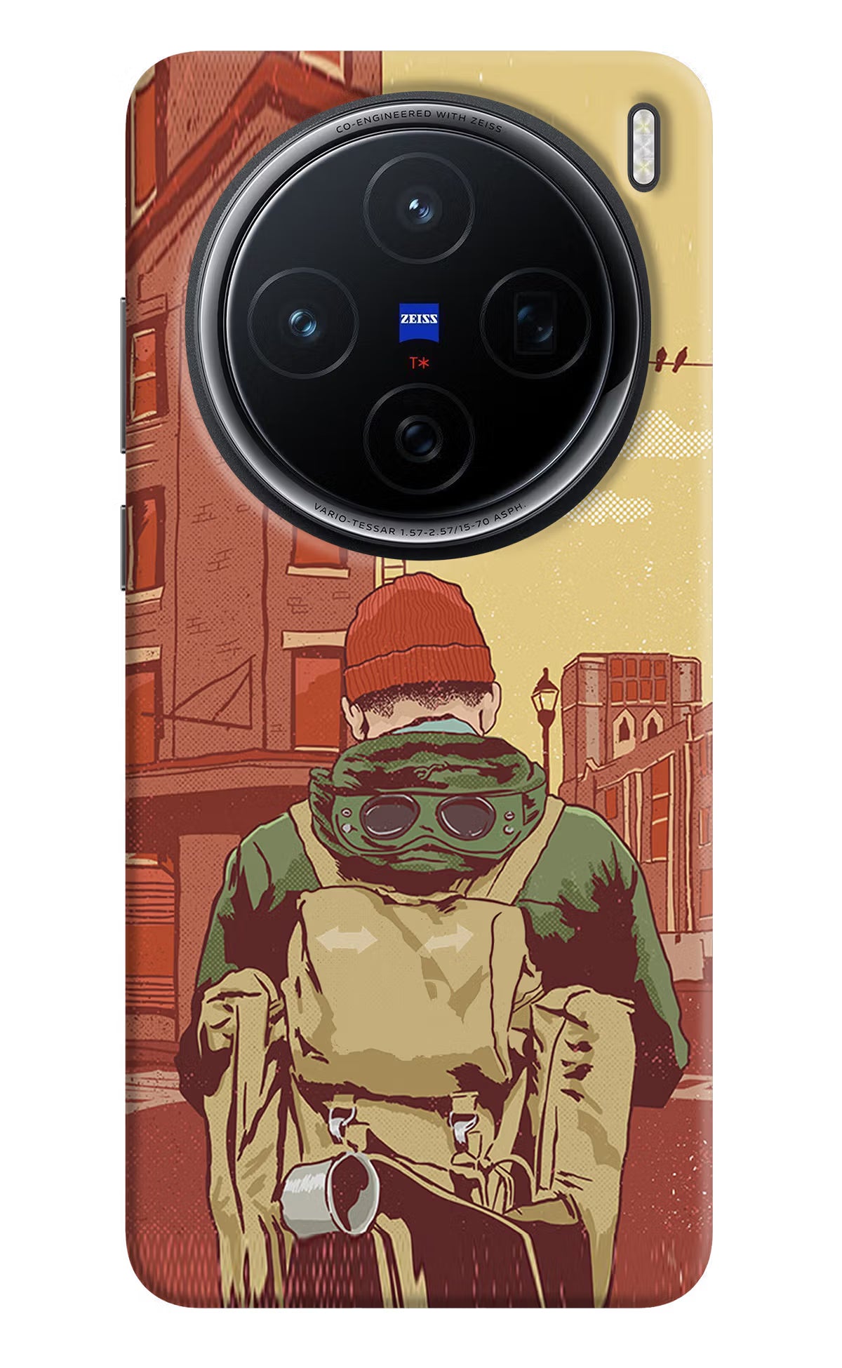 Adventurous Vivo X200 5G Hard Case Back Cover by Casekaro