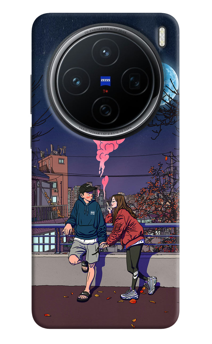 Chilling Couple Vivo X200 5G Back Cover, Hard case