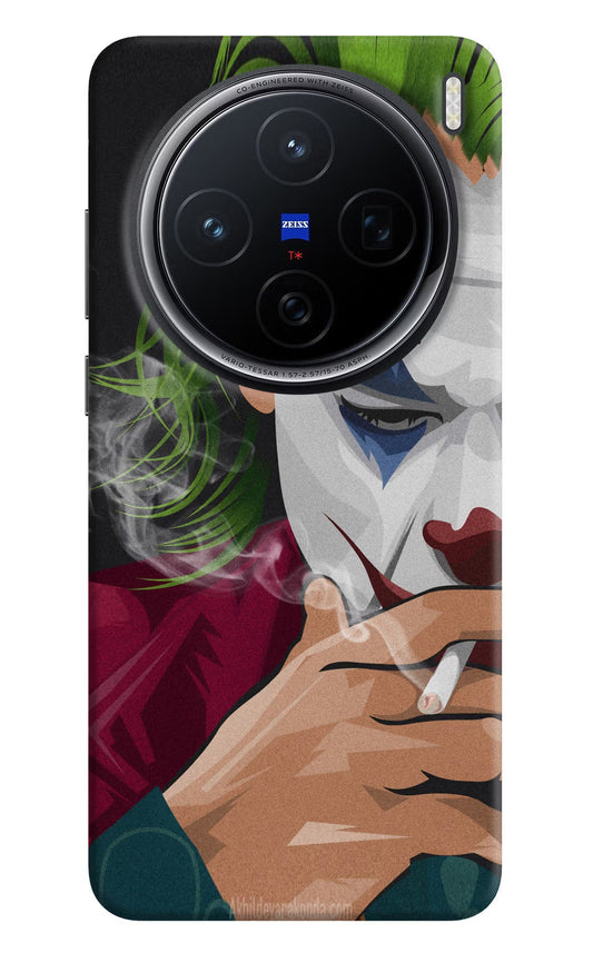 Joker Smoking Vivo X200 5G Hard Case Back Cover by Casekaro