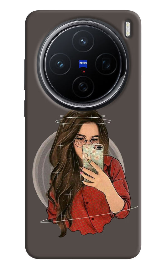 Selfie Queen Vivo X200 5G Hard Case Back Cover by Casekaro