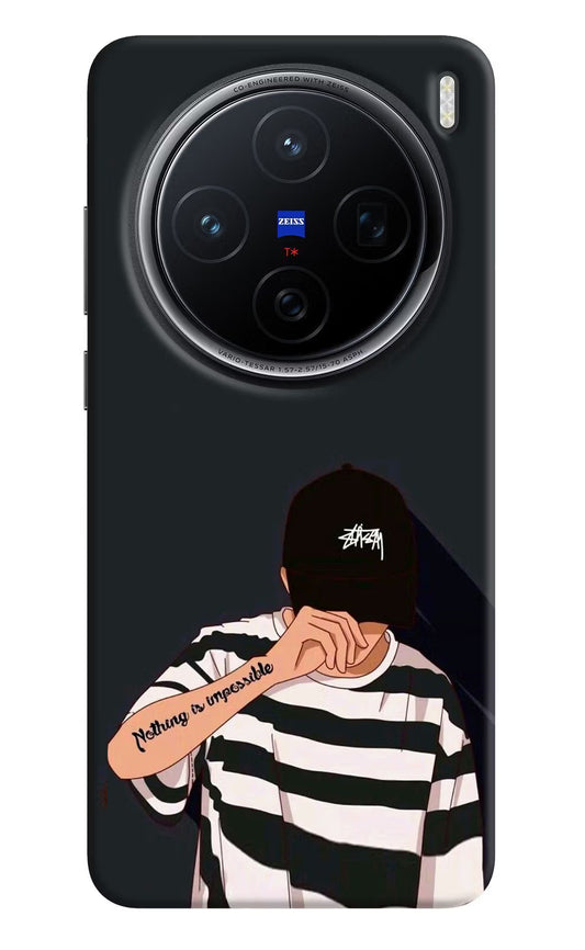 Aesthetic Boy Vivo X200 5G Hard Case Back Cover by Casekaro