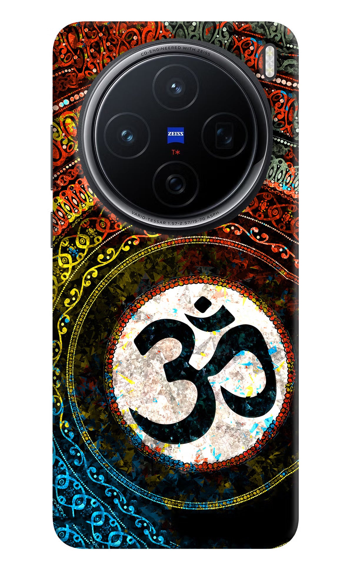Om Cultural Vivo X200 5G Hard Case Back Cover by Casekaro