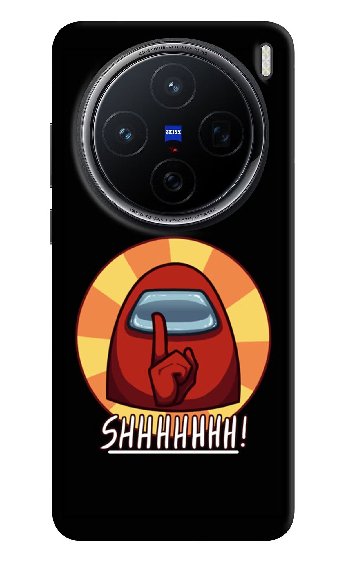 Among Us Shhh! Vivo X200 5G Hard Case Back Cover by Casekaro