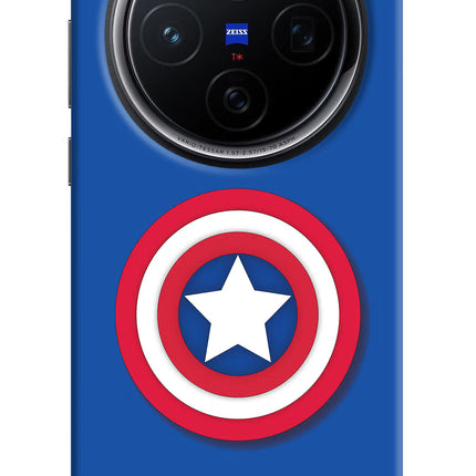 Shield Vivo X200 5G Hard Case Back Cover by Casekaro