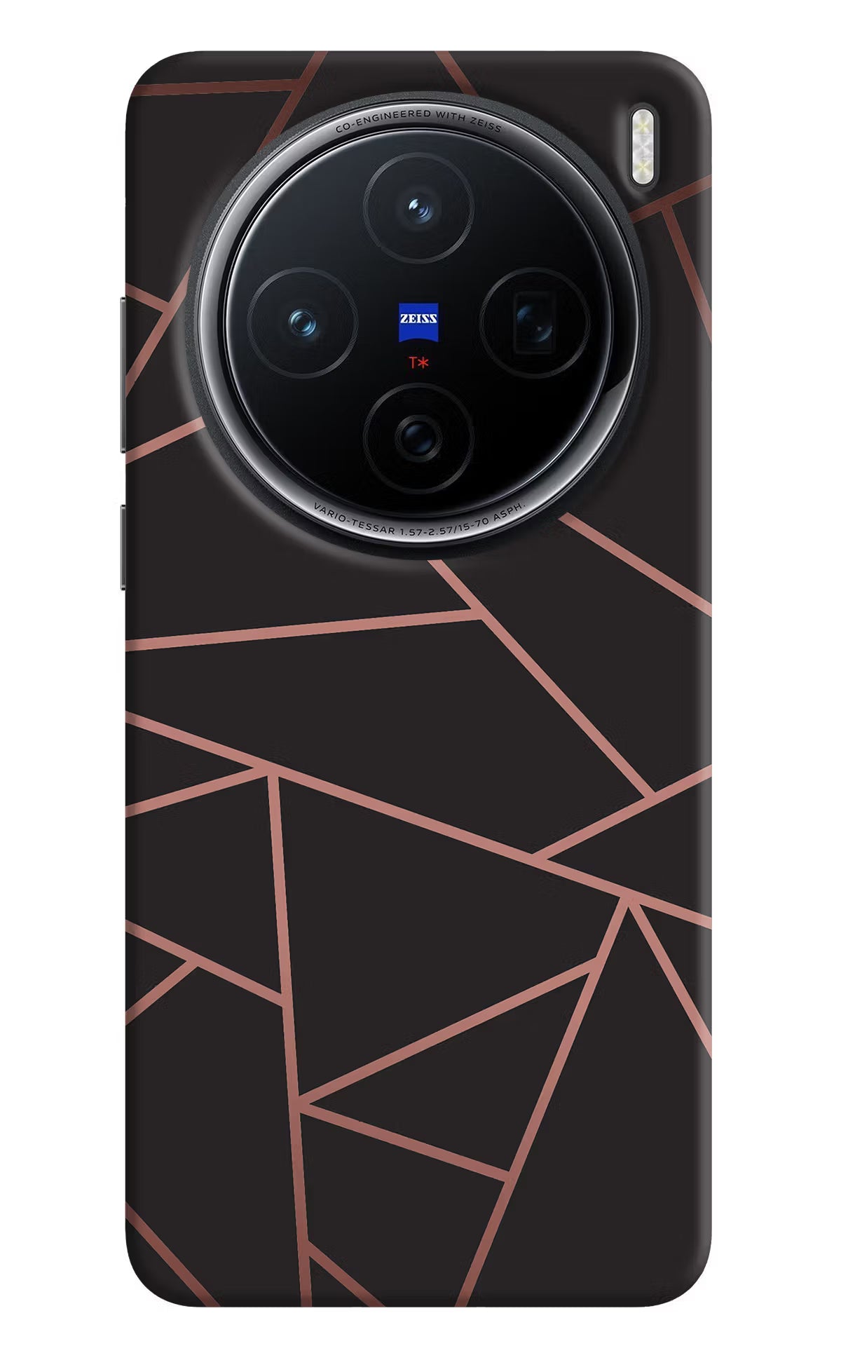 Geometric Pattern Vivo X200 5G Hard Case Back Cover by Casekaro