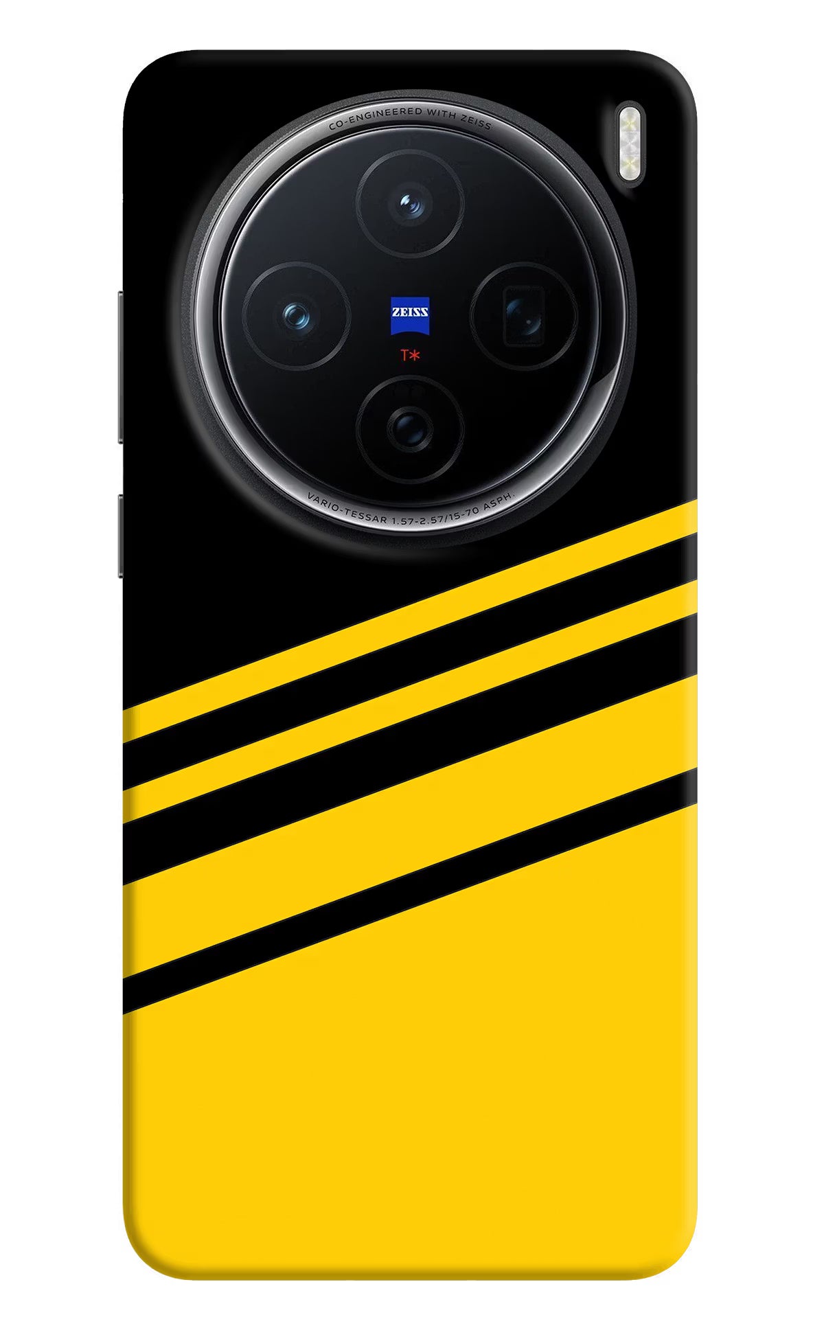 Yellow Shades Vivo X200 5G Hard Case Back Cover by Casekaro