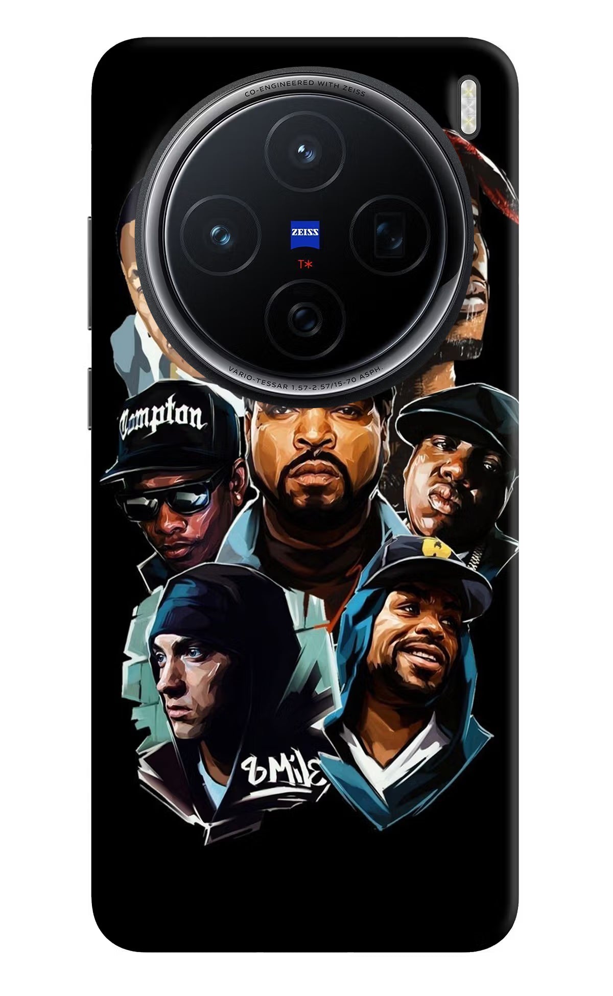 Rappers Vivo X200 5G Hard Case Back Cover by Casekaro