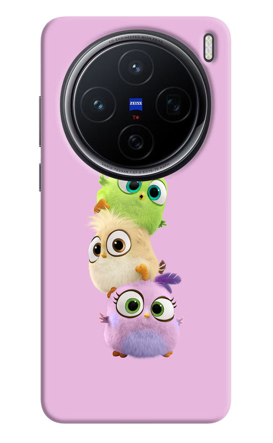 Cute Little Birds Vivo X200 5G Hard Case Back Cover by Casekaro