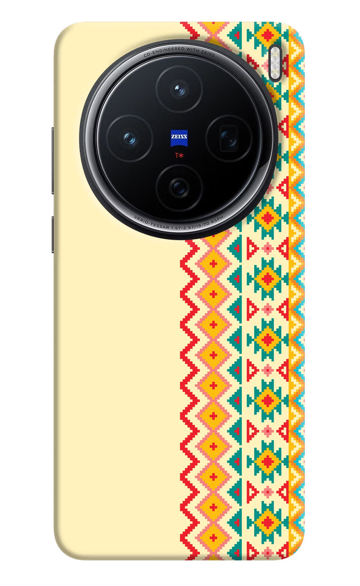 Ethnic Seamless Vivo X200 5G Hard Case Back Cover by Casekaro