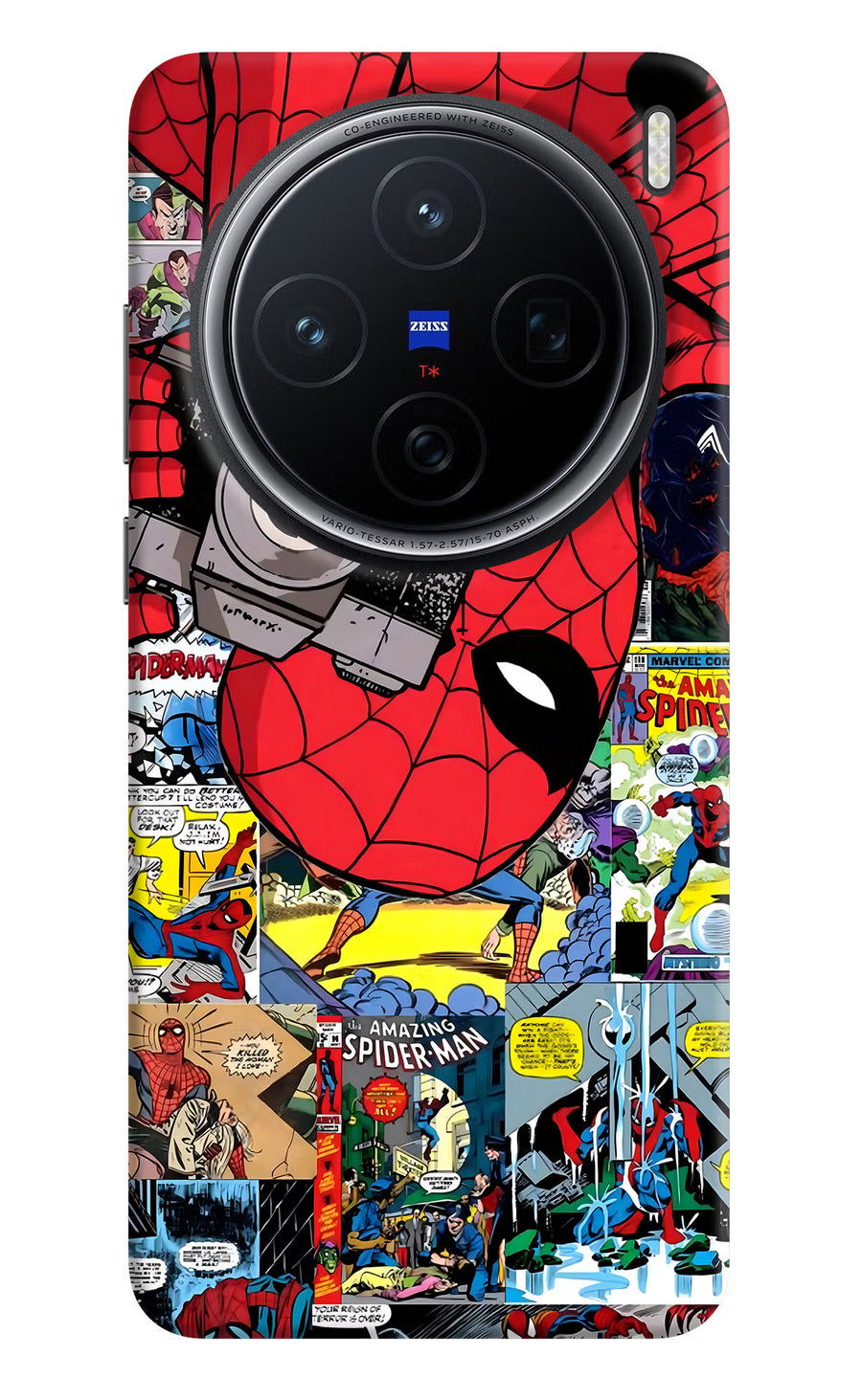 Spider Man Vivo X200 5G Back Cover, Hard case