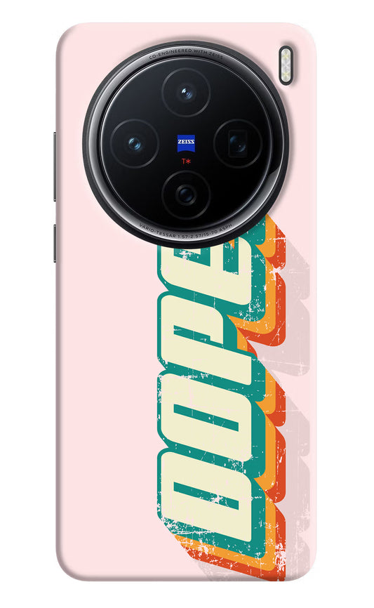 Dope Vivo X200 5G Hard Case Back Cover by Casekaro
