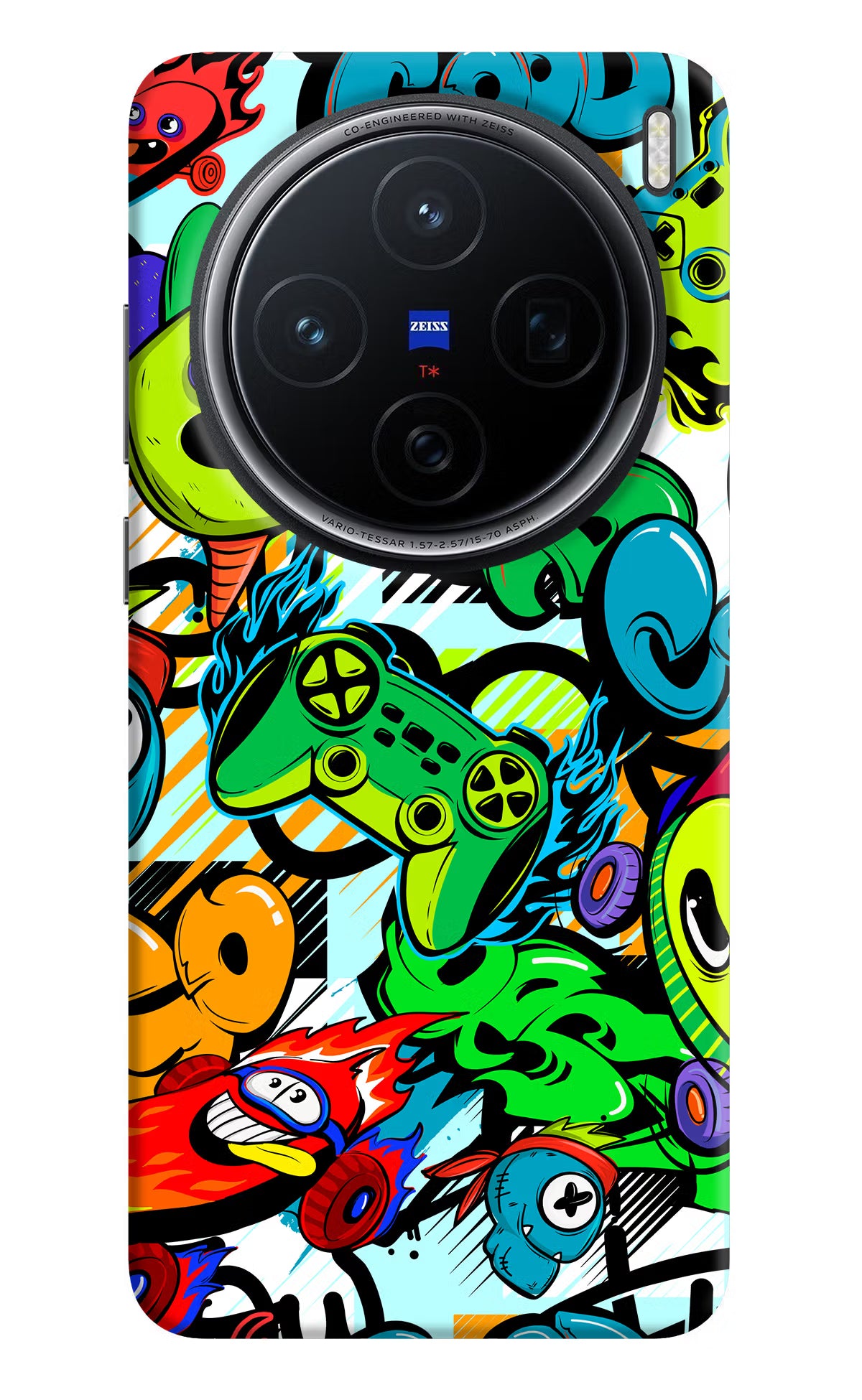 Game Doodle Vivo X200 5G Hard Case Back Cover by Casekaro