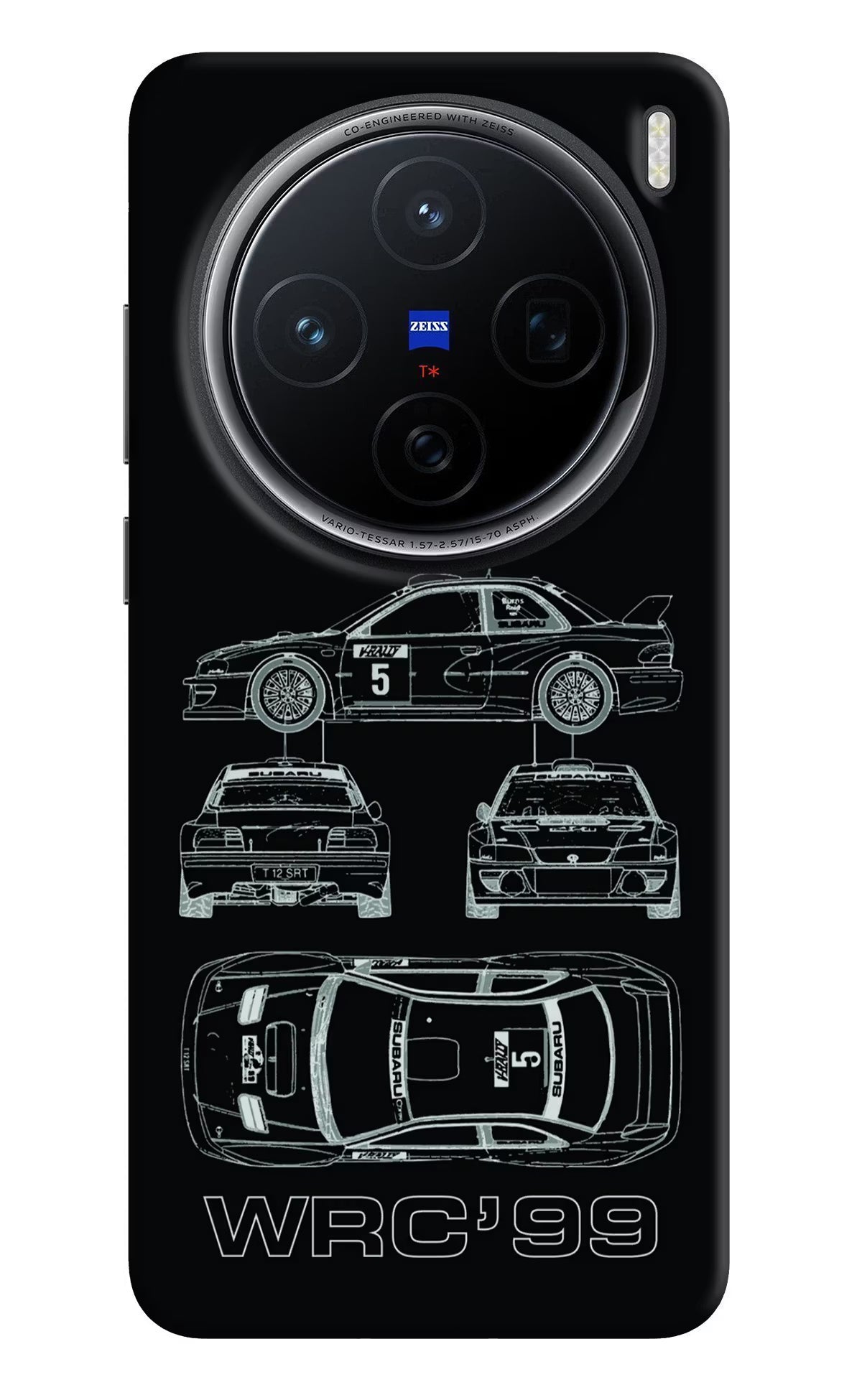 WRC'99 Vivo X200 5G Hard Case Back Cover by Casekaro