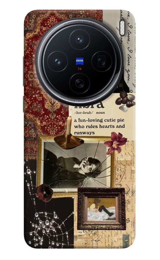 Libra Zodiac Vivo X200 5G Hard Case Back Cover by Casekaro