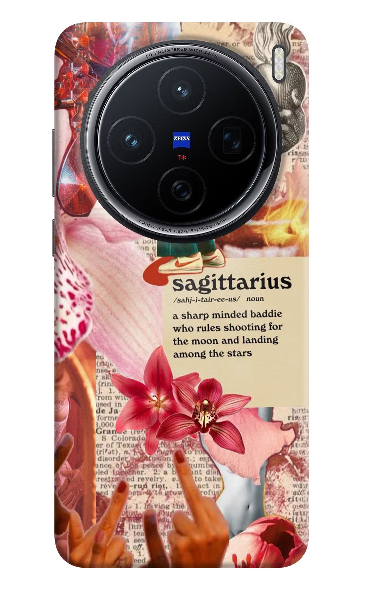 Sagittarius Zodiac Vivo X200 5G Hard Case Back Cover by Casekaro