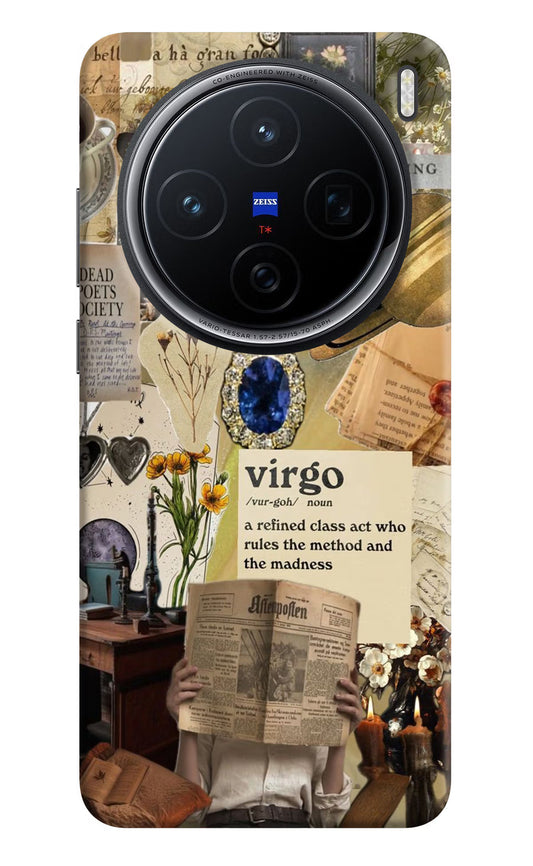 Virgo Zodiac Vivo X200 5G Hard Case Back Cover by Casekaro