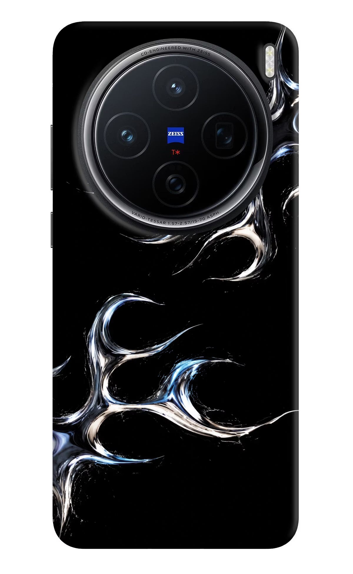 Chrome Tribal Vivo X200 5G Hard Case Back Cover by Casekaro