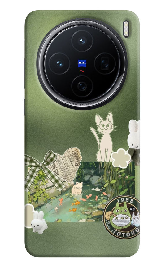 Aesthetic anime Vivo X200 5G Hard Case Back Cover by Casekaro