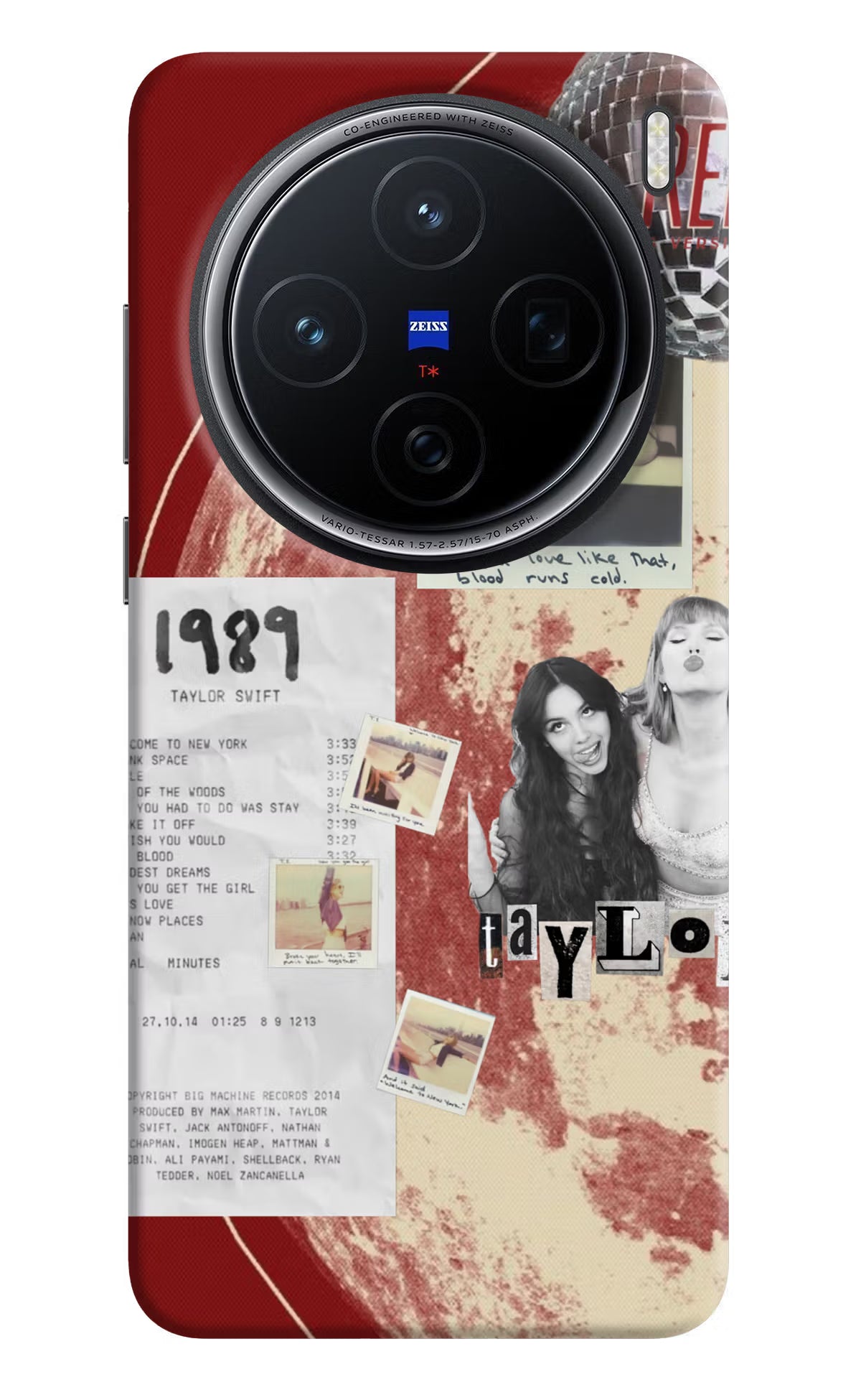 Taylor Swift Vivo X200 5G Back Cover