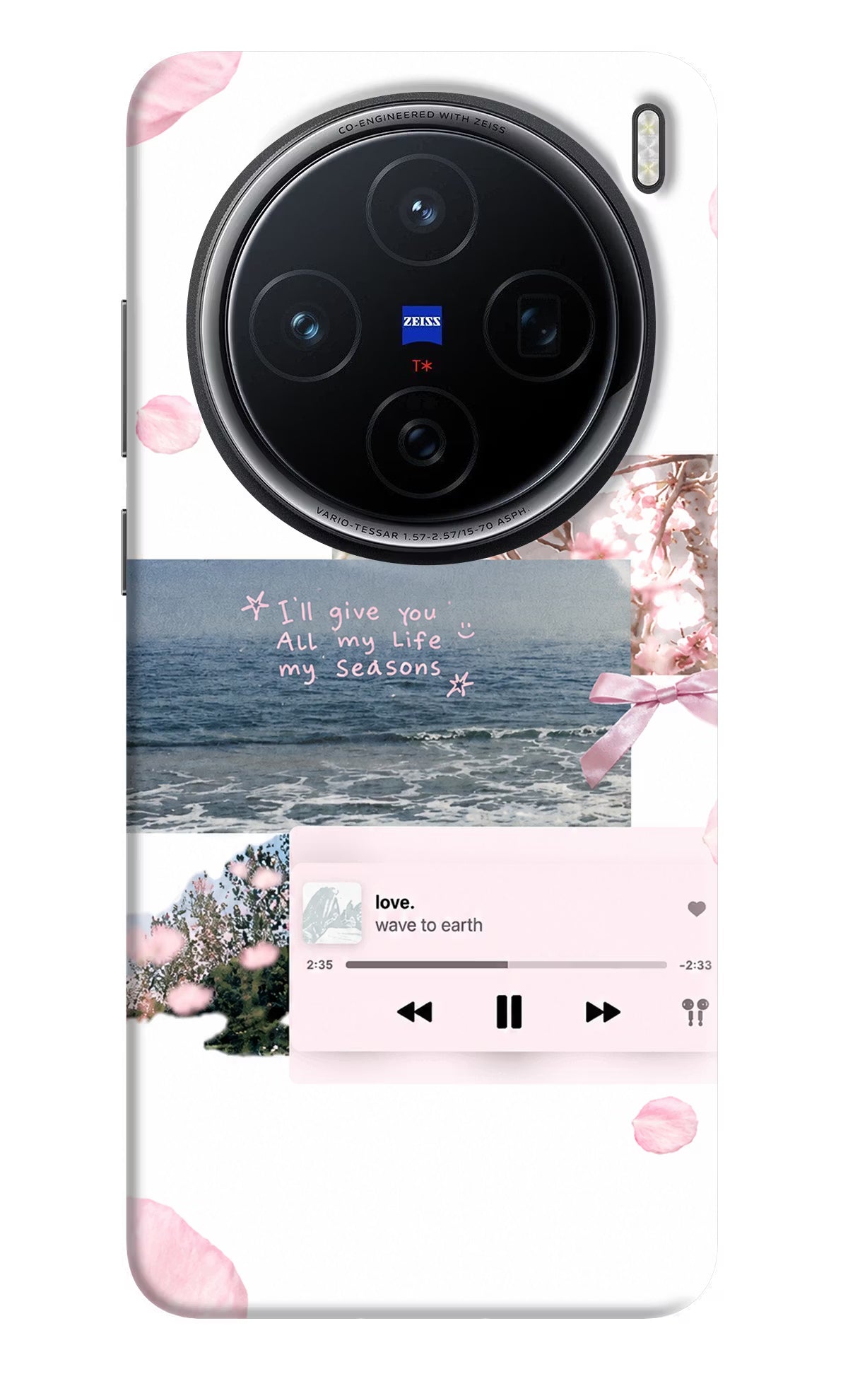 Wave to earth Vivo X200 5G Back Cover