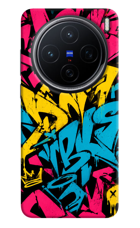 Graffiti Vibe Vivo X200 5G Back Cover