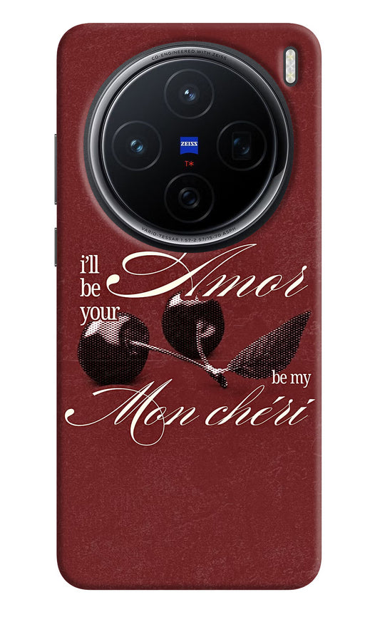 Velvet Cherry Vivo X200 5G Back Cover