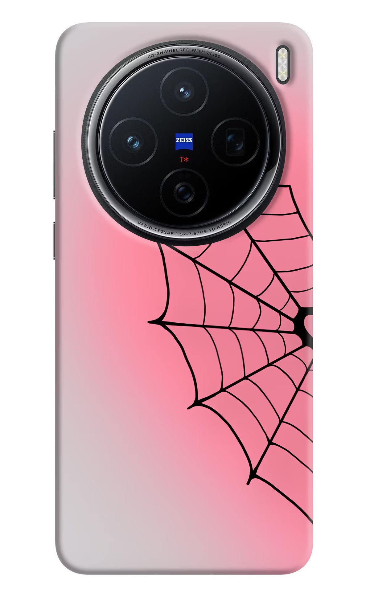Pink Web Vivo X200 5G Back Cover