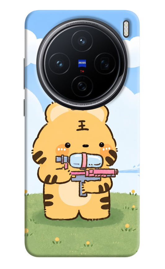 Tiger Treat Vivo X200 5G Hard Case Back Cover by Casekaro