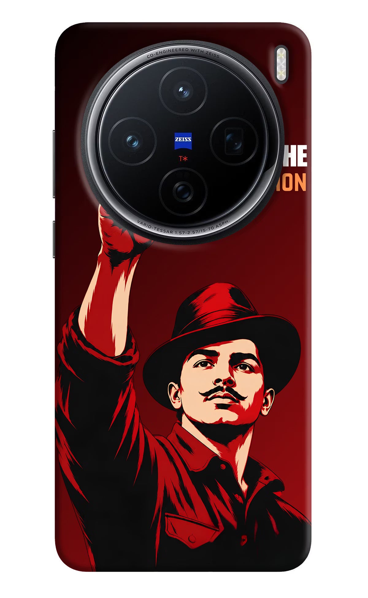 Bhagat Singh Revolution Vivo X200 5G Back Cover