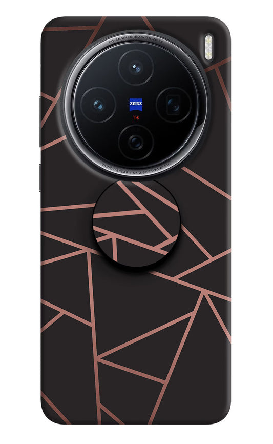 Geometric Pattern Vivo X200 5G Pop Case by Casekaro
