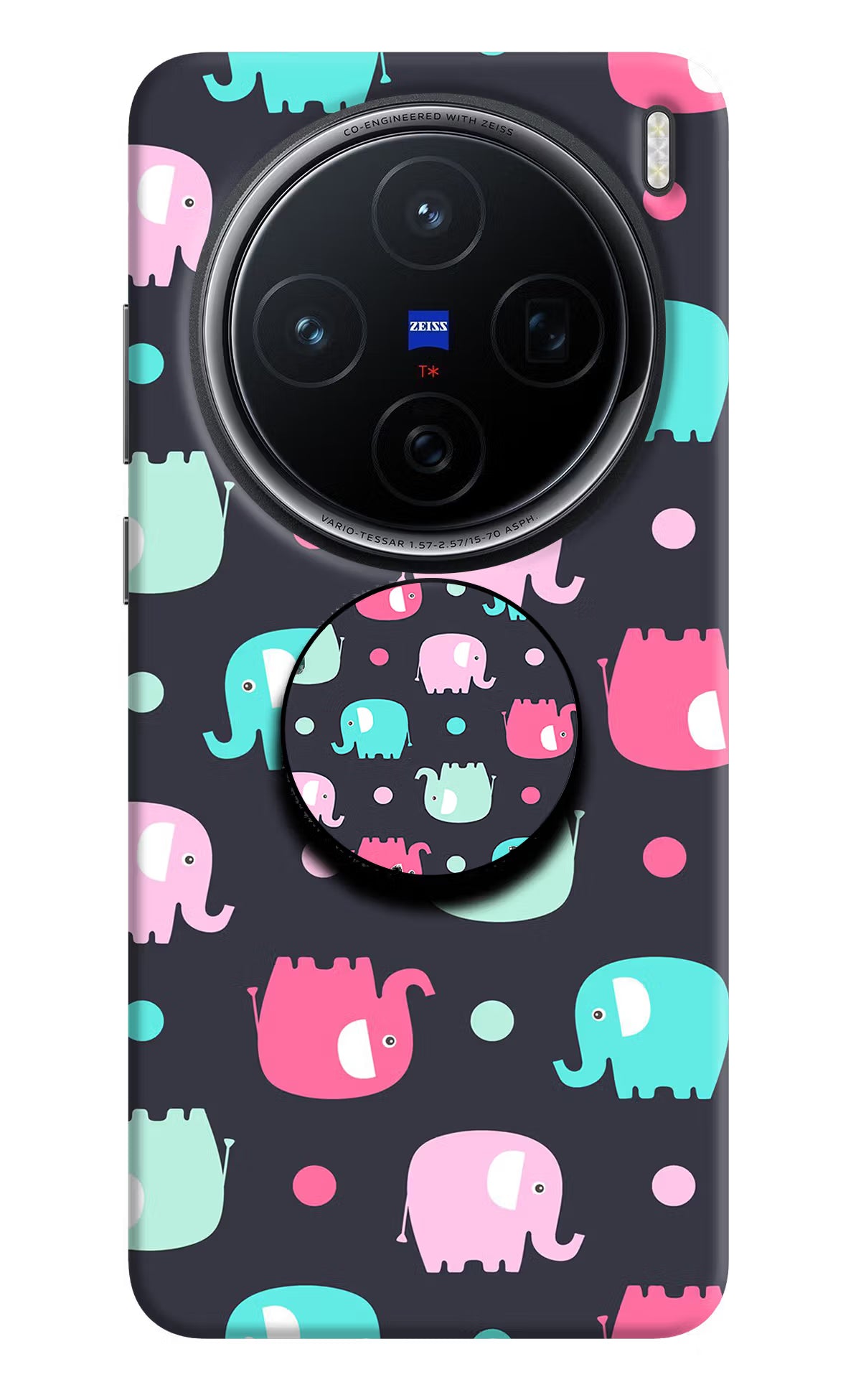 Baby Elephants Vivo X200 5G Pop Case by Casekaro