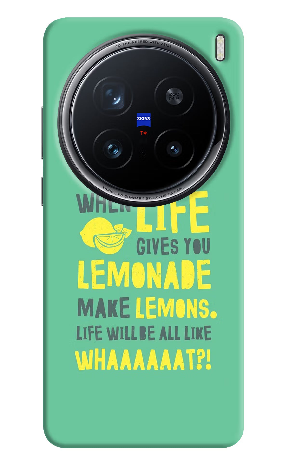 Quote Vivo X200 Pro 5G Hard Case Back Cover by Casekaro