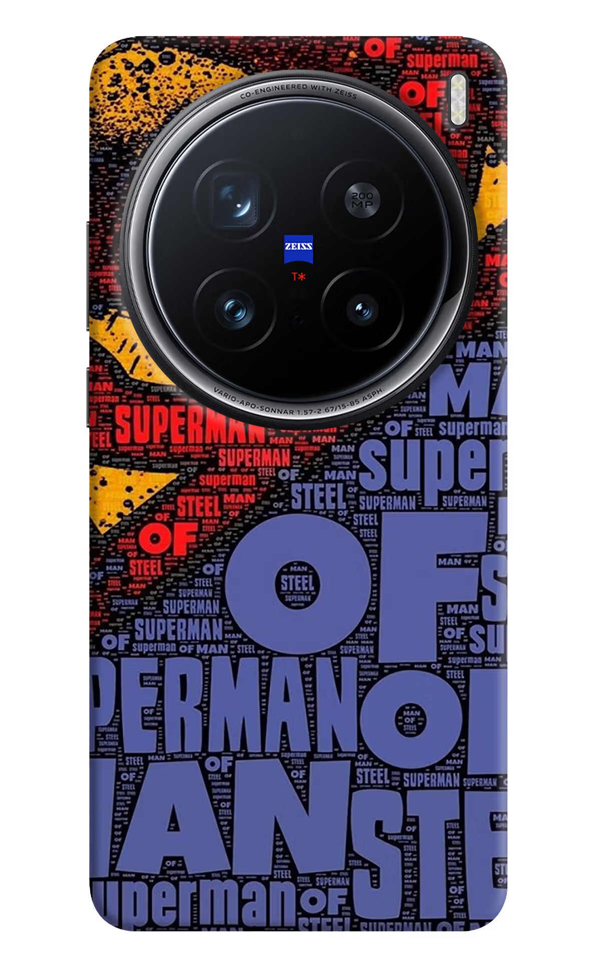 Superman Vivo X200 Pro 5G Hard Case Back Cover by Casekaro