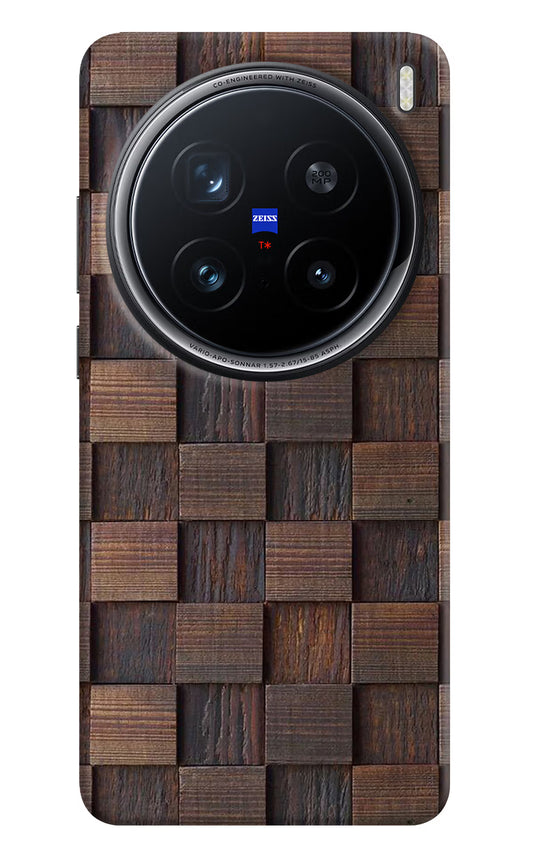 Wooden Cube Design Vivo X200 Pro 5G Hard Case Back Cover by Casekaro
