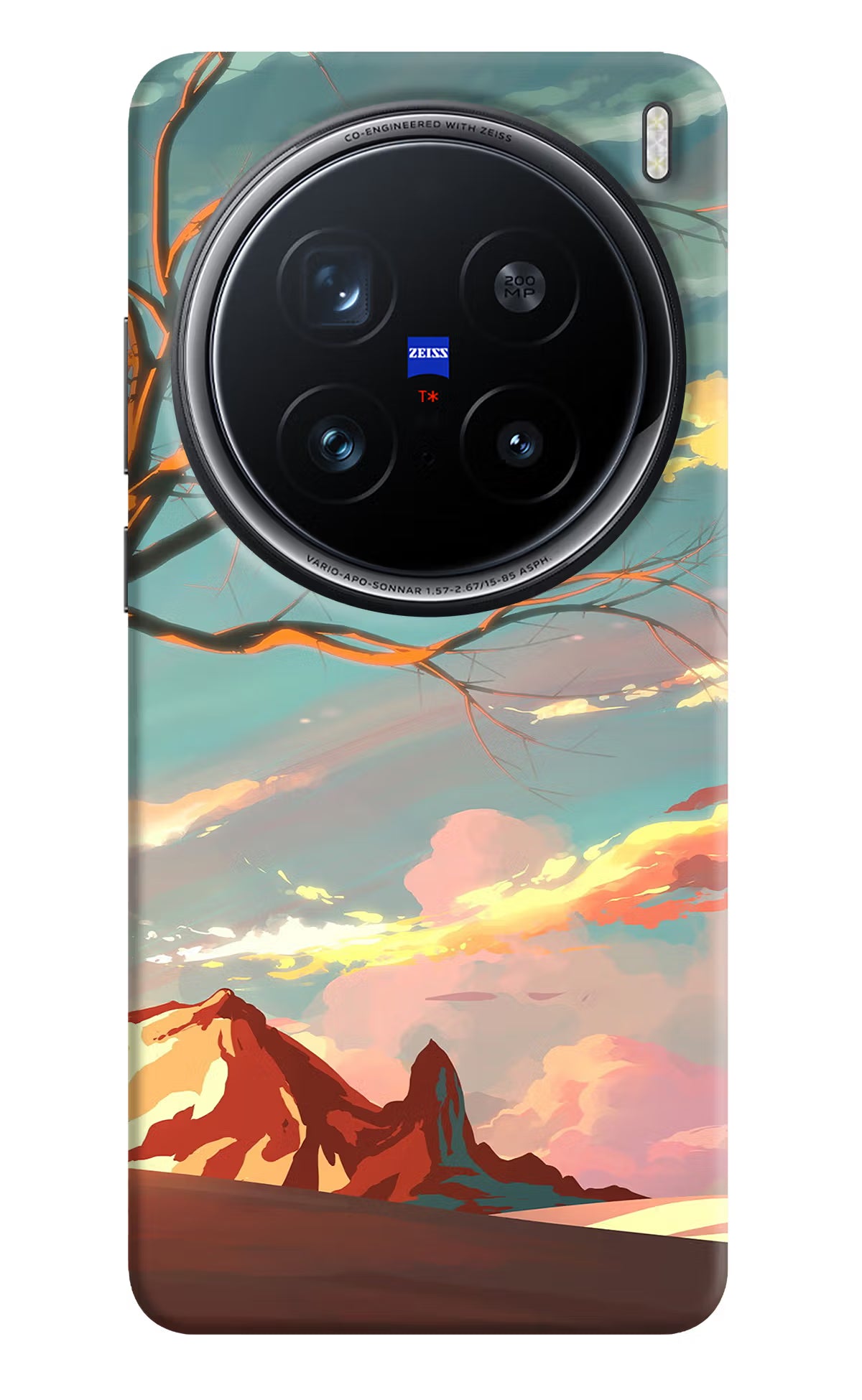 Scenery Vivo X200 Pro 5G Hard Case Back Cover by Casekaro