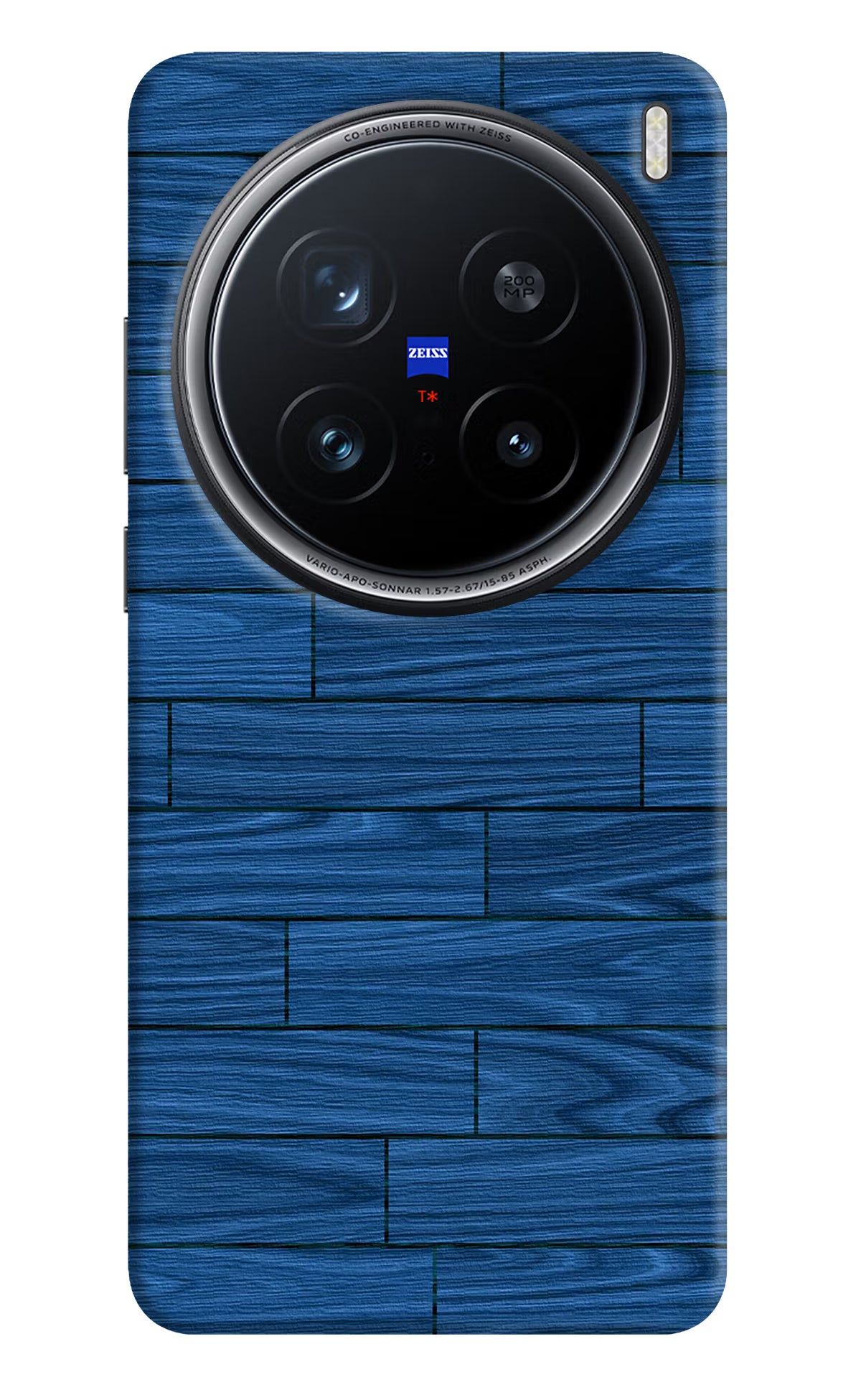 Wooden Texture Vivo X200 Pro 5G Hard Case Back Cover by Casekaro