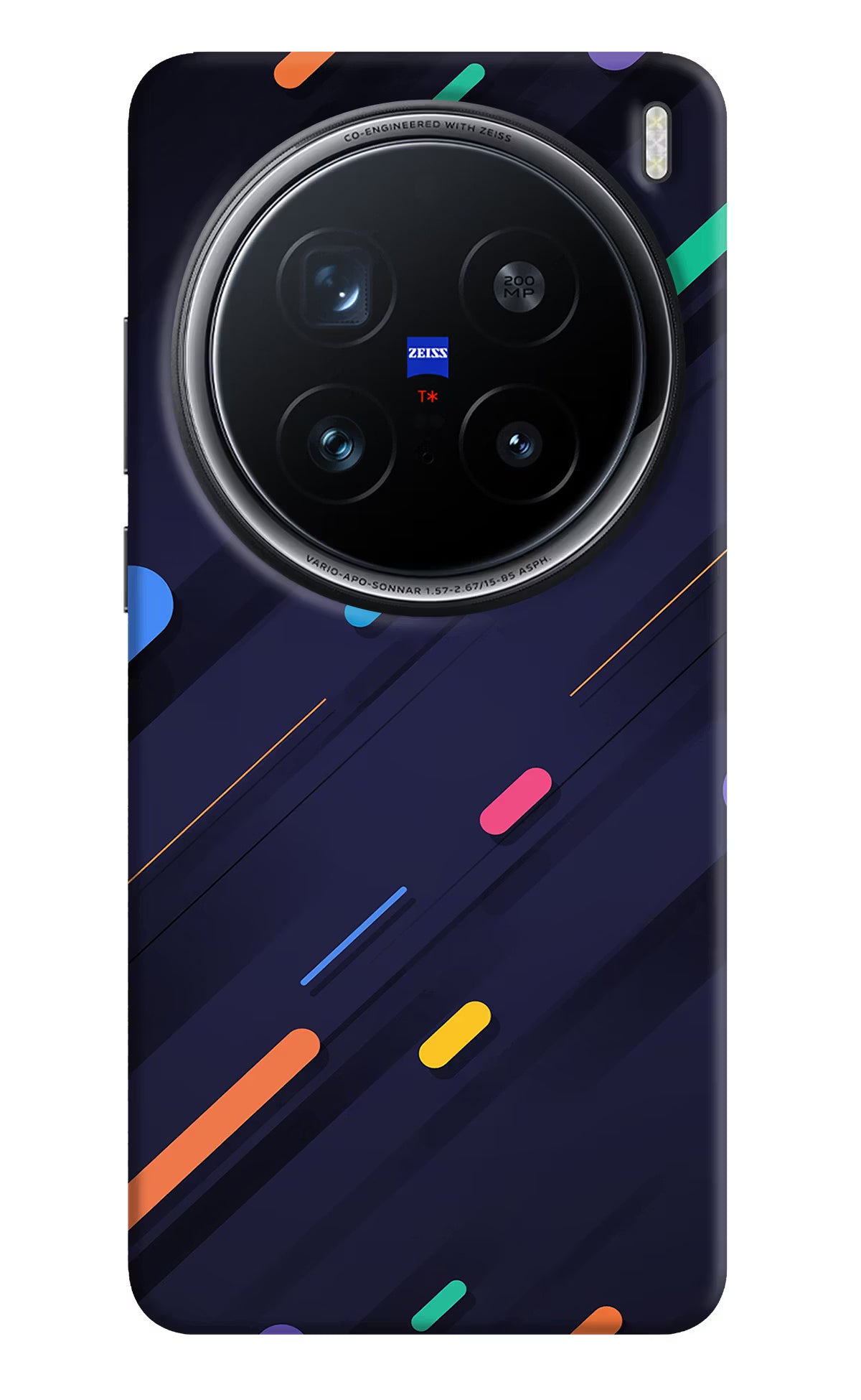 Abstract Design Vivo X200 Pro 5G Hard Case Back Cover by Casekaro