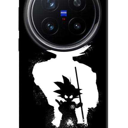 Goku Shadow Vivo X200 Pro 5G Hard Case Back Cover by Casekaro