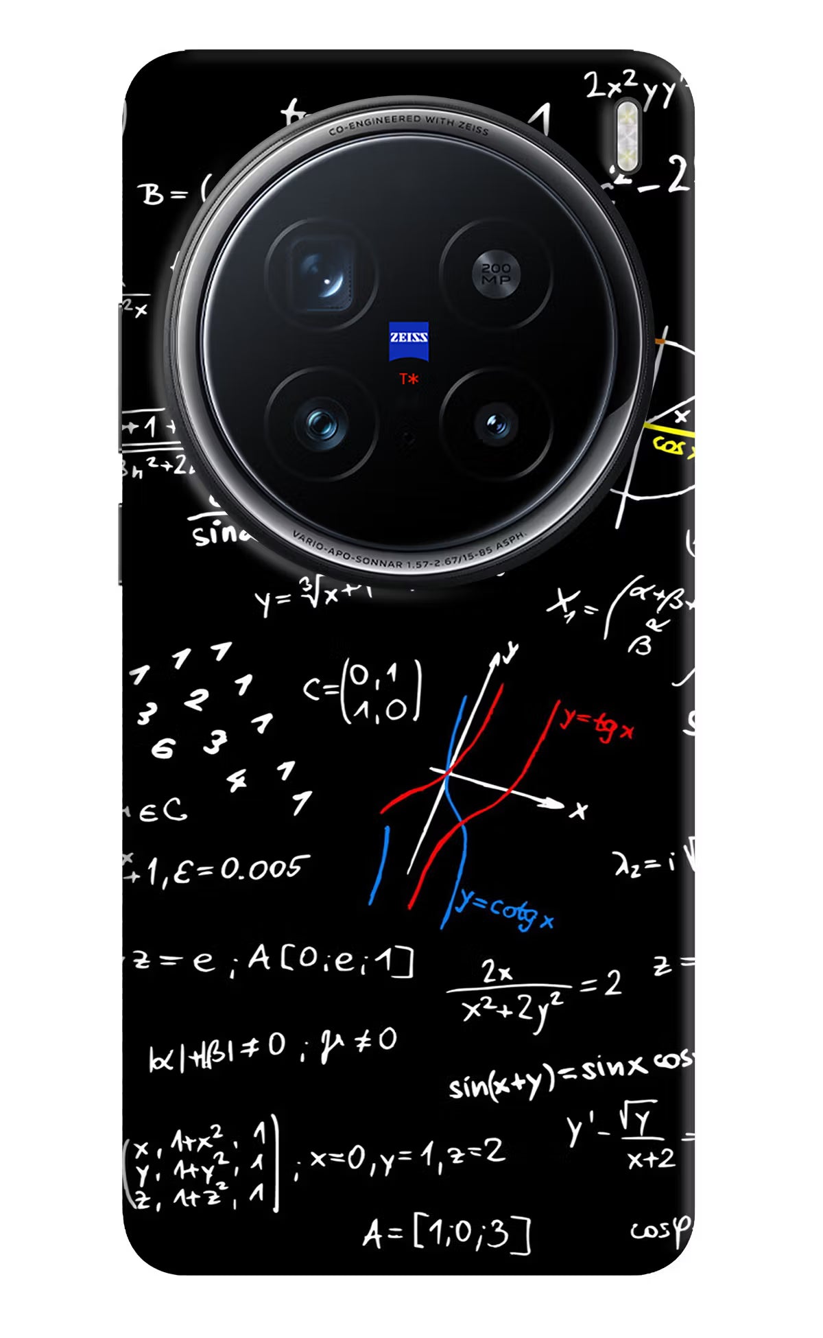 Mathematics Formula Vivo X200 Pro 5G Hard Case Back Cover by Casekaro